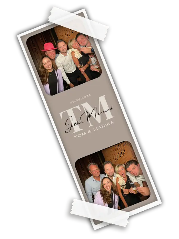 Photobooth Drenthe Feest Bruiloft
